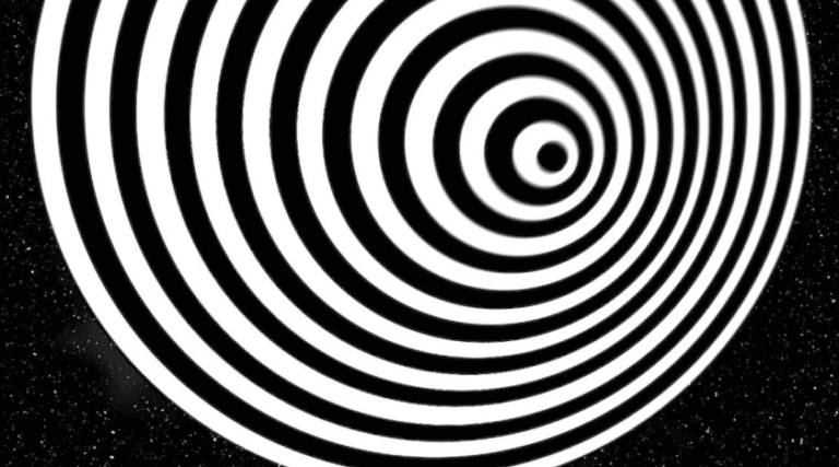 Black and white concentric circle logo representing Hawthorne Historical Society, emphasizing local history and community heritage.
