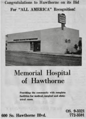 Historic Hawthorne Society building with vintage architecture and well-maintained exterior.