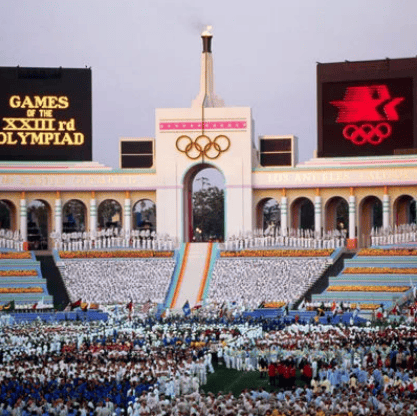Olympic Games at the 1980 Moscow Olympics venue.