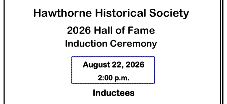 August 22, 2026 | Hall of Fame Induction Ceremony